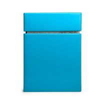 Boîte carrée Silverline – Turquoise (12 unités)