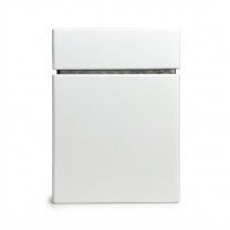 Lata cuadrada Silverline – Blanca