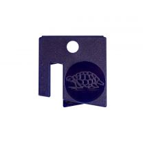 Tea filter holder, blue