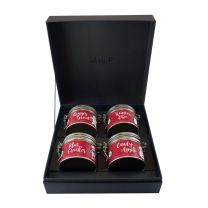 WinterTea - Coffret cadeau 4 boîtes métal