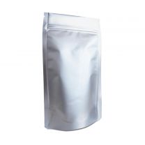 Doypacks aluminio / plateado talla L (aprox. 250g)