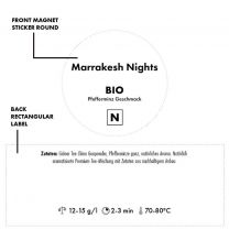 Pineapple - CD - Transparent round sticker (for Caddy magnet)